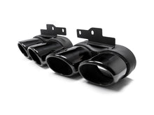 Rear Diffuser W/ Black Exhaust Tips For Audi A6 C8 S6 S-Line 2019-2022 di133