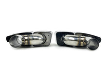 Chrome Dual Muffler Pipe Exhaust Tips For Mercedes Benz CLS W218 C218 C219 W221 S63 AMG W212 et91