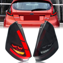 Smoked LED Tail Lights For Ford Fiesta Hatchback SE ST 2008-2019 W/Dynamic