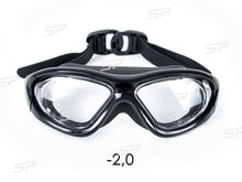 Swimming Goggles with Prescription Anti-Fog UV Protection Goggles -2.0 to -9.0 for Men and Women
