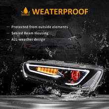 Projector Headlights with Demon Eye for Mitsubishi Lancer EVO X 2008-2020