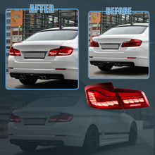 LED Tail Lights For 2011-2017 BMW 5 Series F10 F18 Sequential Signal