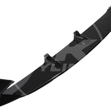 Front Splitter Low Spoiler Lip Valance Gloss Black For BMW 2 Series F22 14-21