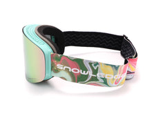 UV Protection Ski Glasses Anti-Fog Snow Goggles Windproof with OTG design For Ladies and Men HB-197B