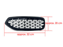 Gloss Black Diamond Front Grill Grille for BMW G29 Z4 2019-2023