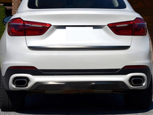 Black Exhaust Trims Tailpipes for BMW X5 E70 X6 E71 07-13