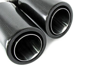Carbon Fiber Exhaust Tips Muffler Pipe Chrome for Porsche 718 Boxster / Cayman 982 2016-2022