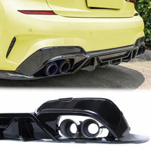 Rear Diffuser Exhaust Tips for BMW G20 Sedan Sport Bumper 19-22