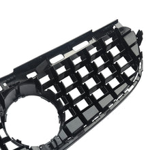 Front Grille Panamericana GT Glossy Black For Mercedes E Class W212 2014-2016