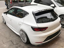 Rear Boot Roof Spoiler Wing Gloss Black for SEAT Leon MK3 5F 5-door 2013-2019 sp82