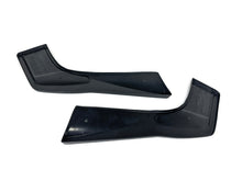 Splitter Front Bumper Lip Glossy Black For Mercedes C118 X118 CLA35 CLA45 AMG