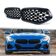 Gloss Black Diamond Front Grill Grille for BMW G29 Z4 2019-2023