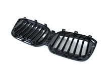 Glossy Black Front Kidney Grille Grill for BMW X3 G01 X4 G02 2022+ w/Camera