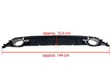 Rear Diffuser Exhaust Tips Replacement for Audi A4 B8.5 Standard Bumper 13-16