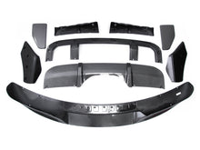Bumper Front Lip + Rear Diffuser Aero Body Kits Carbon Fiber For 2014-2018 BMW X5 F15 M Sport Bumper