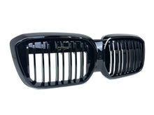 Front Kidney Grille Mesh Grill Dual Slats Style For BMW IX3 2022-2023