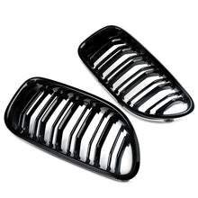 Kidney Grill Grille Gloss Black Dual For BMW 6 Series F06 F12 F13 2012-2018