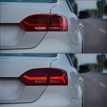 LED Sequential Red Rear Lights for VW Jetta 2011-2014 Tail Brake Lamps
