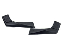 Splitter Front Bumper Lip Glossy Black For Mercedes C118 X118 CLA35 CLA45 AMG