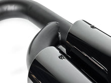 Black Exhaust Pipes Tips For Porsche Cayenne Base 92A Hybird 958 2011-2014