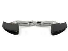 Black Exhaust Trims Tailpipes for BMW X5 E70 X6 E71 07-13