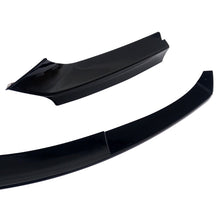 Front Splitter Lip Spoiler Gloss Black For BMW 2 Series F22 F23 Sport 14-22