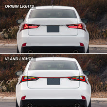 LED Tail Lights For Lexus IS250 300h 350F 2014-2020 Rear Lamps w/Animation