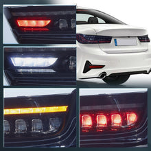 LED Smoked Tail Lights For BMW 3 Series G20 M3 2019-2022 Sequential