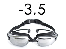 Swimming Goggles with Prescription Anti-Fog UV Protection Goggles -1.5 to -8.0 for Men and Women
