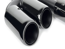 Black Exhaust Pipes Tips For Porsche Cayenne Base 92A Hybird 958 2011-2014