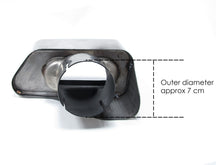 Gloss Black Rear Diffuser Muffler Tps for BMW 5-Series F10 Sedan Sport Bumper 12-16