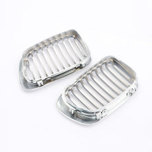 Front Bumper Chrome Kidney Grille Grill For BMW 3 Series Coupe Convertible E46 1998-02.2003