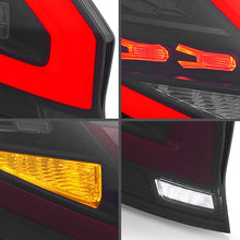 Smoked LED Tail Lights For Ford Fiesta Hatchback SE ST 2008-2019 W/Dynamic