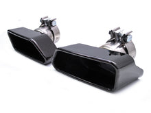 Gloss Black Rear Diffuser Muffler Tps for BMW 5-Series F10 Sedan Sport Bumper 12-16