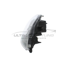 Headlights for Vauxhall Vivaro Van 2006-2015 Chrome Headlamps