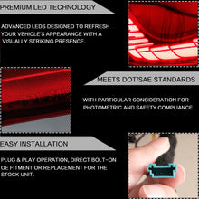LED Tail Lights For 2011-2017 BMW 5 Series F10 F18 Sequential Signal
