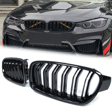 Front Kidney Grille Grill Gloss Black For BMW F30 F31 3 Series 12-18