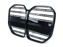 Double Line Front Bumper Center Grille For BMW 4 Series G22 G23 2 Door 2020-2024