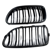 Kidney Grill Grille Gloss Black Dual For BMW 6 Series F06 F12 F13 2012-2018