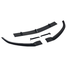 Front Lip Splitter Gloss Black For Mercedees C205 W205 A205 AMG Line