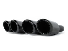 Black Exhaust Pipes Tips For Porsche Cayenne Base 92A Hybird 958 2011-2014