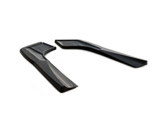 Splitter Front Bumper Lip Glossy Black For Mercedes C118 X118 CLA35 CLA45 AMG