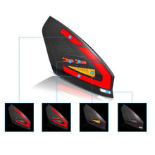 Smoked LED Tail Lights For Ford Fiesta Hatchback SE ST 2008-2019 W/Dynamic