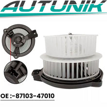 For Toyota Prius Heater Blower Motor Fan 2003-2009 8710347010 Rhd Only