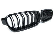 Front Kidney Grille Grill Gloss Black For BMW F30 F31 3 Series 12-18
