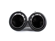 Carbon Fiber Exhaust Tips Muffler Pipe Chrome for Porsche 718 Boxster / Cayman 982 2016-2022