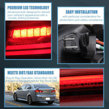 LED Tail Lights Red For 2008-2020 Mitsubishi Lancer With Sequential