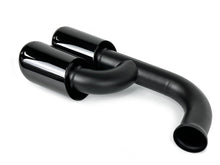 Black Exhaust Pipes Tips For Porsche Cayenne Base 92A Hybird 958 2011-2014