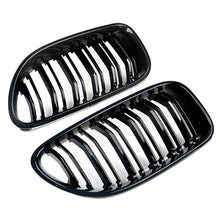 Kidney Grill Grille Gloss Black Dual For BMW 6 Series F06 F12 F13 2012-2018