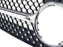 Chrome diamond front grille for Mercedse-Benz C-Class W206 Sedan 2022-2024 Non-amg